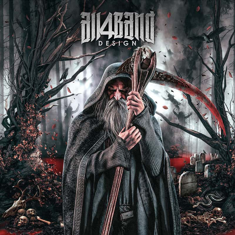 Metal band cover artwork titled Old Prophet