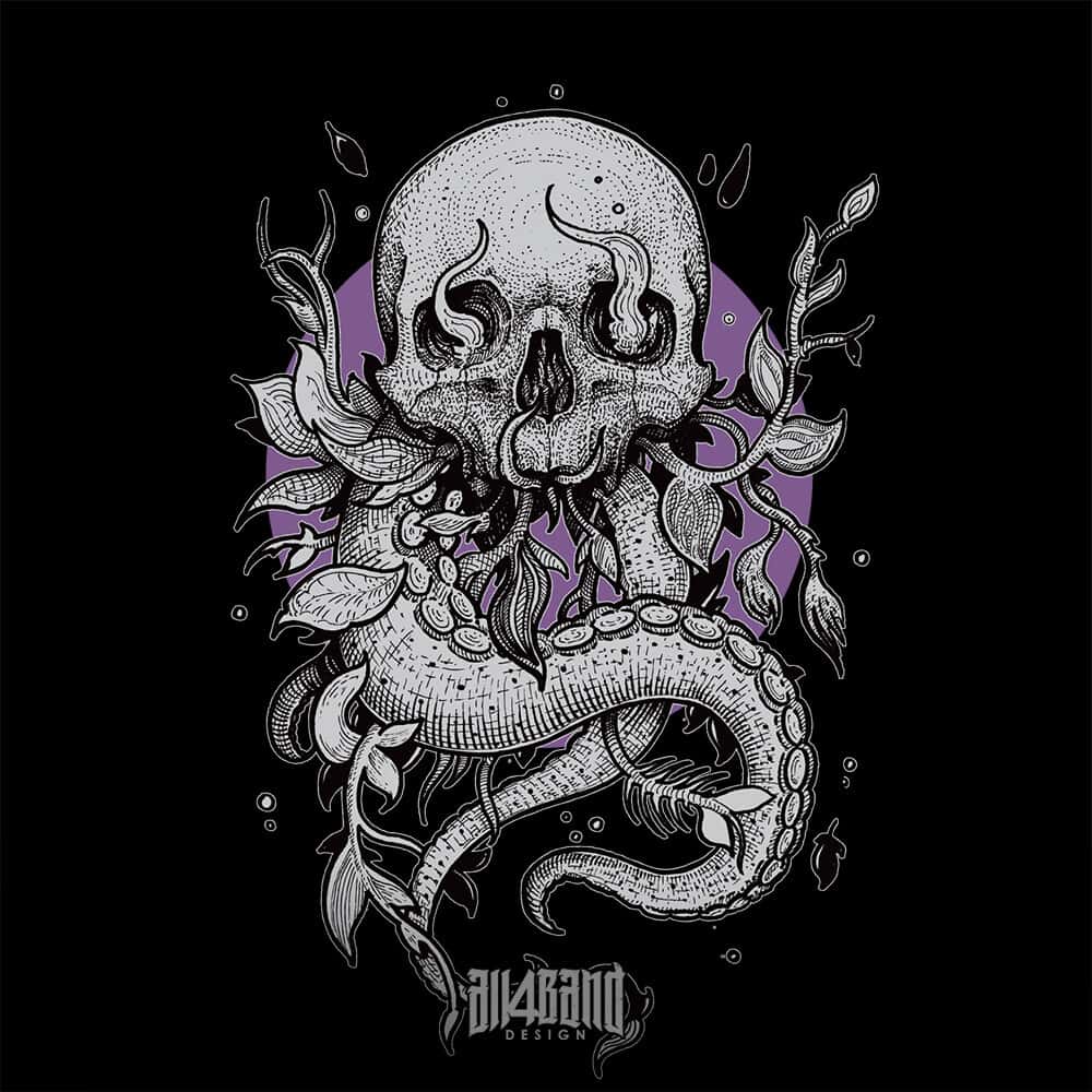 Metal band artwork titled Horror From Abyss