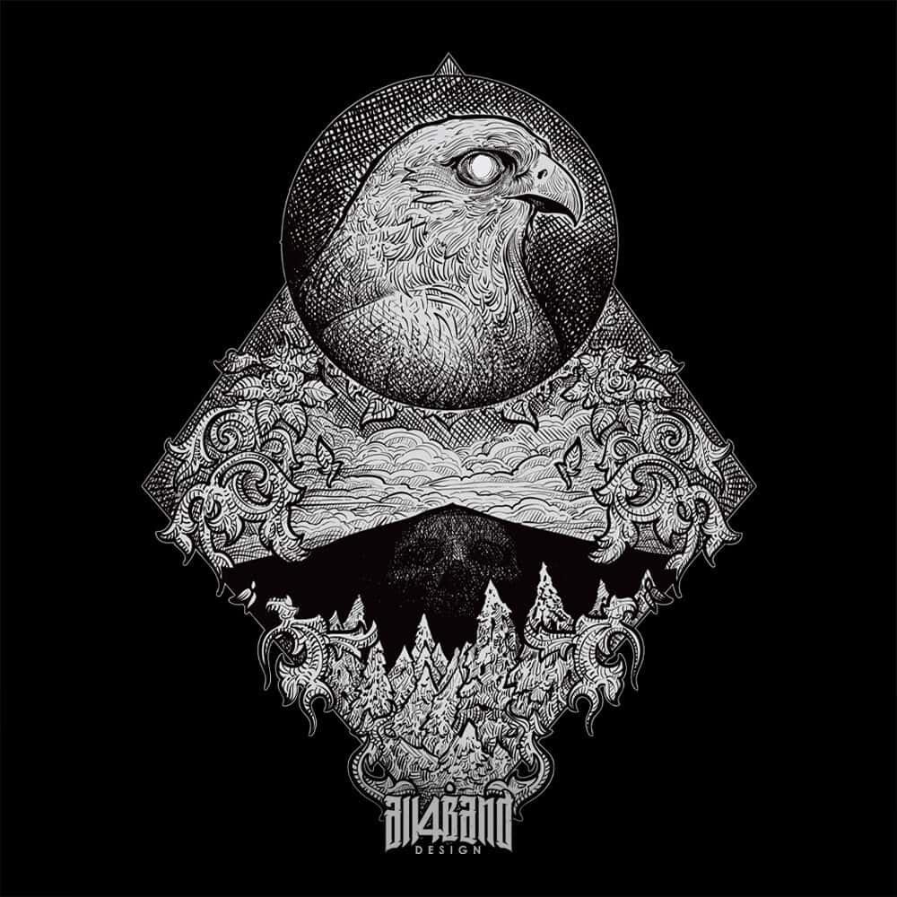 Metal band artwork titled Black Mountain
