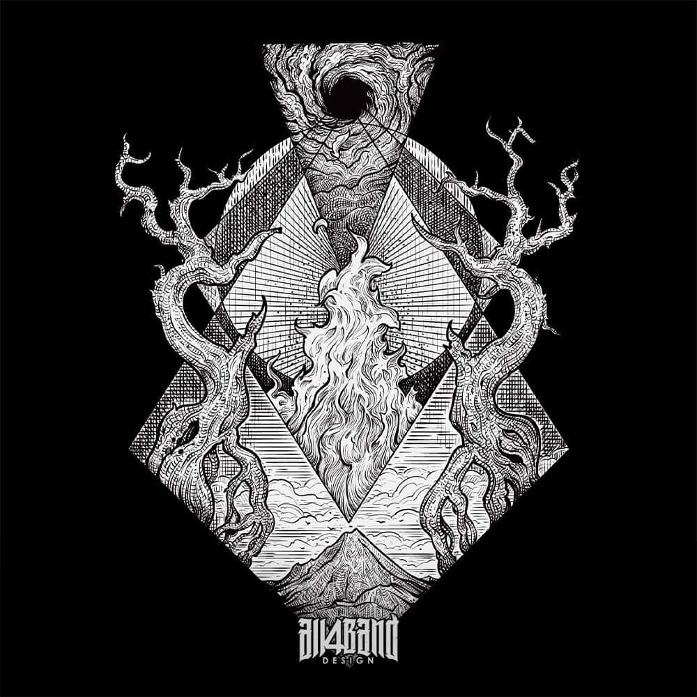 Metal band artwork titled Black Hole