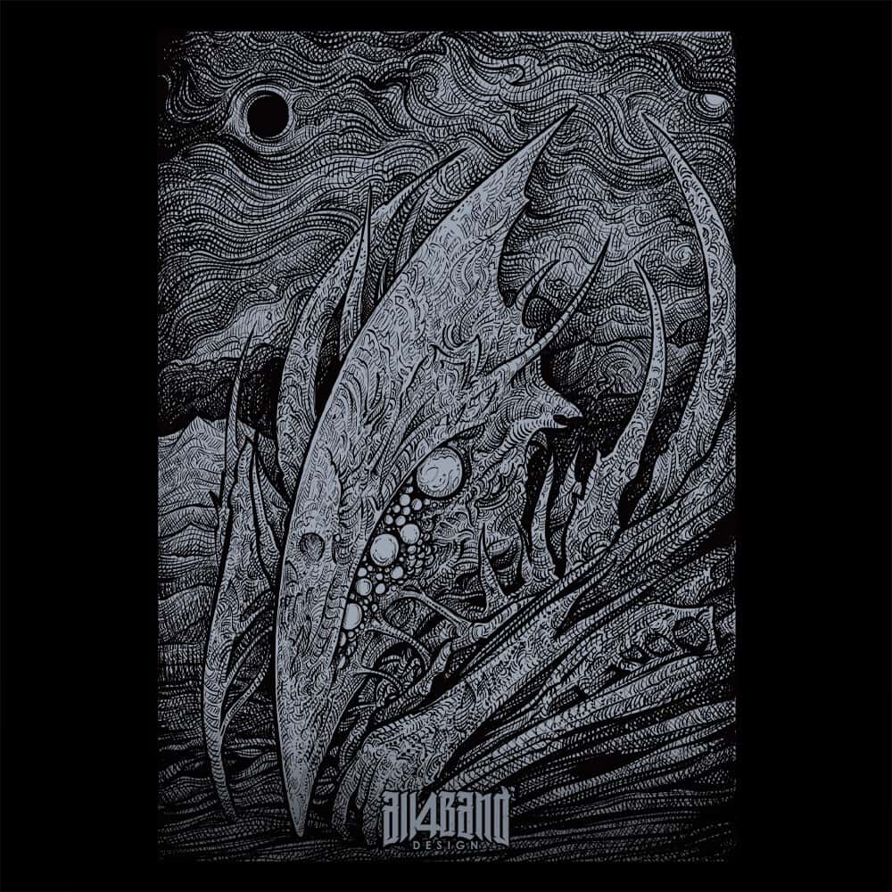 Metal band artwork titled Alien Creature