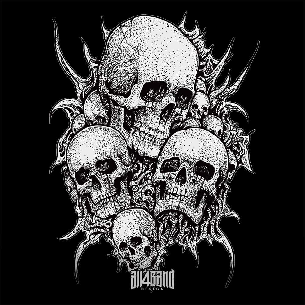 Metal band artwork titled Sinners