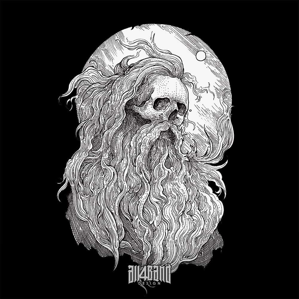 Metal band artwork titled The Wise Man