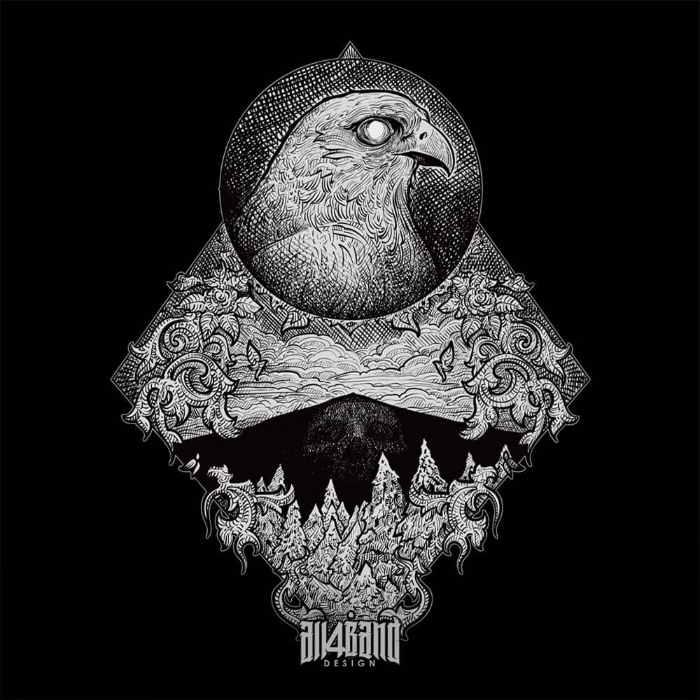 Metal band artwork titled Black Mountain