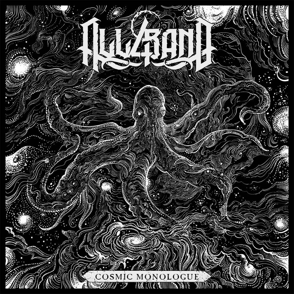 Metal band artwork titled Cosmic Monologue