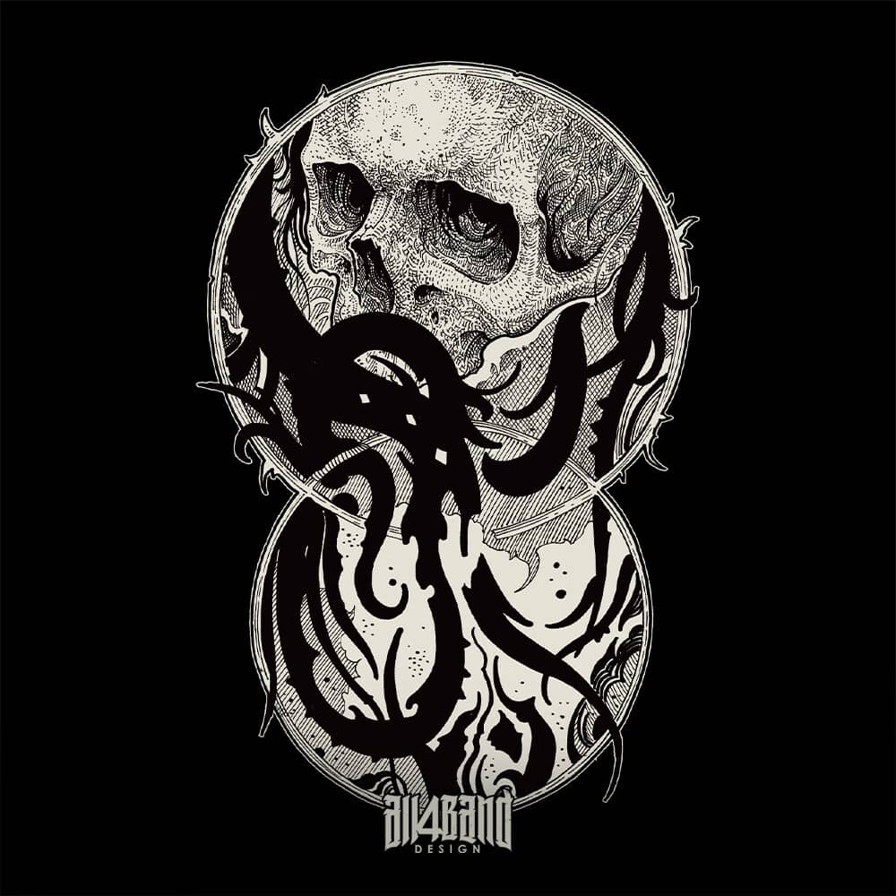Metal band artwork titled Consumed by Void