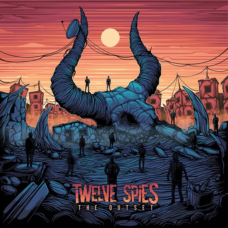 Cover art for Twelve Spies