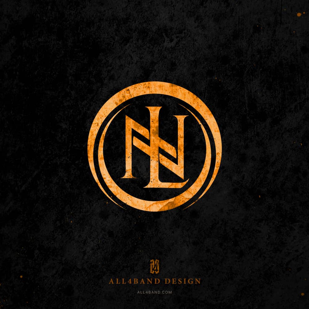 Custom alt metal band symbol for Nova Luna