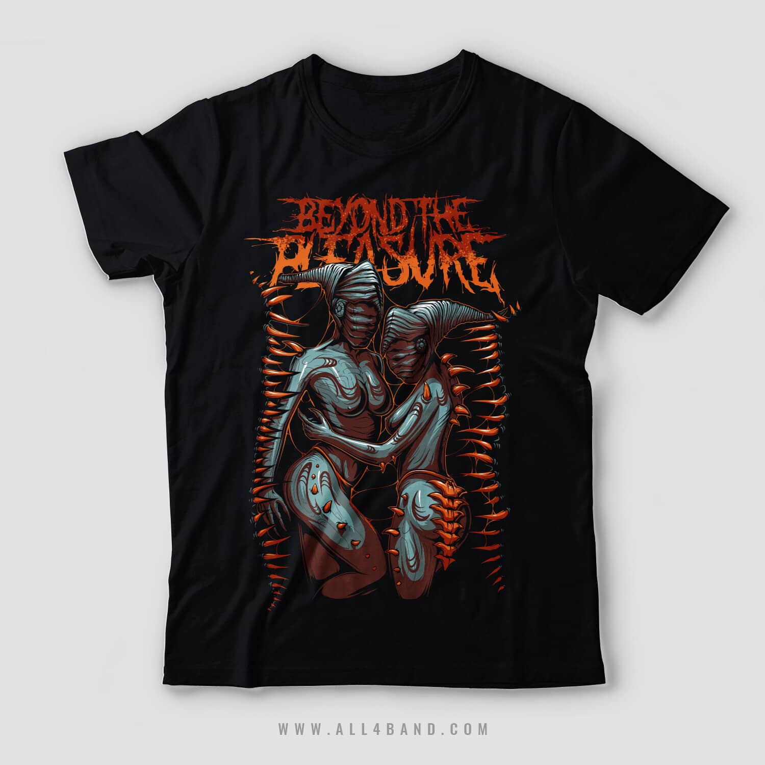 Shirt design for Beyond The Pleasure