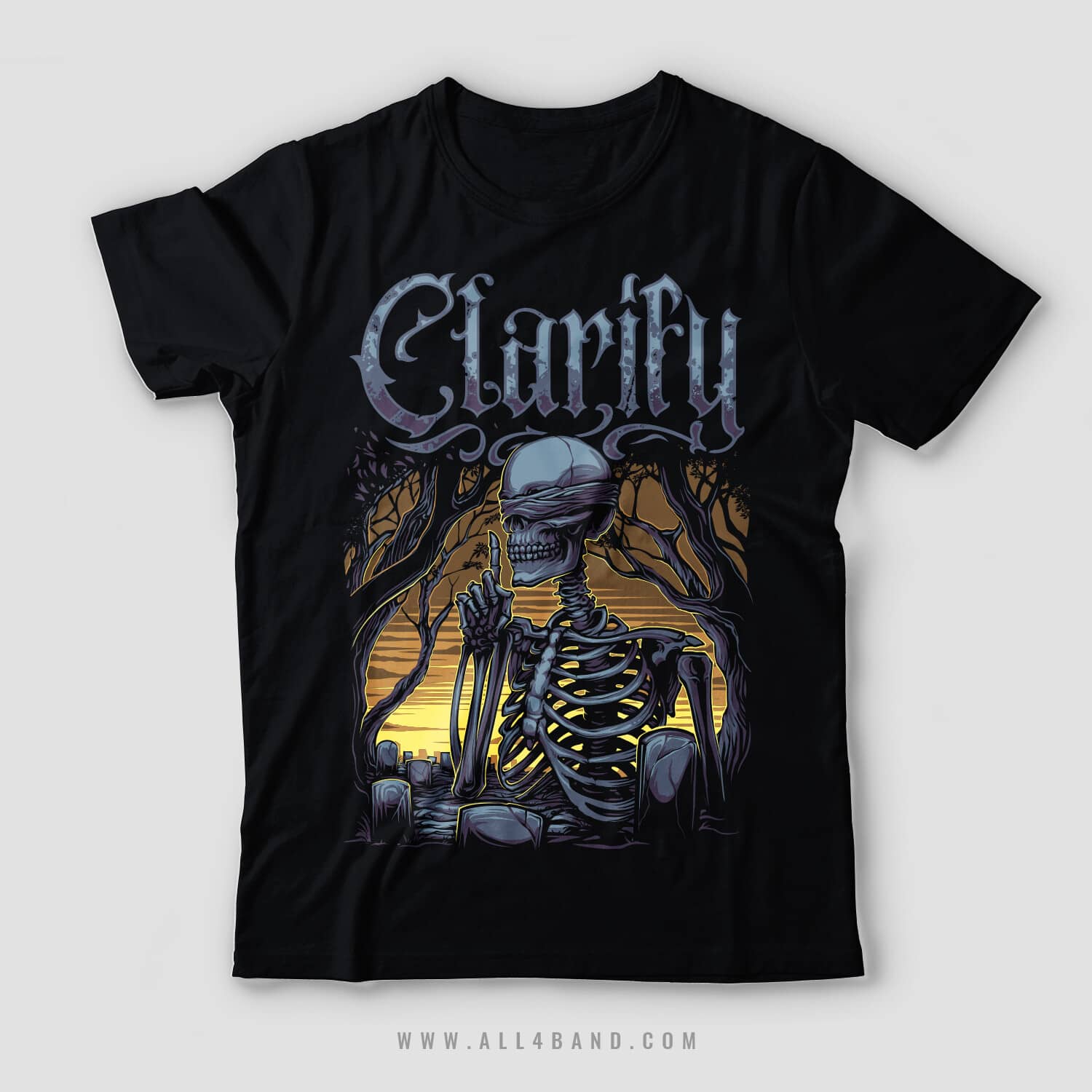 Shirt design for Clarify