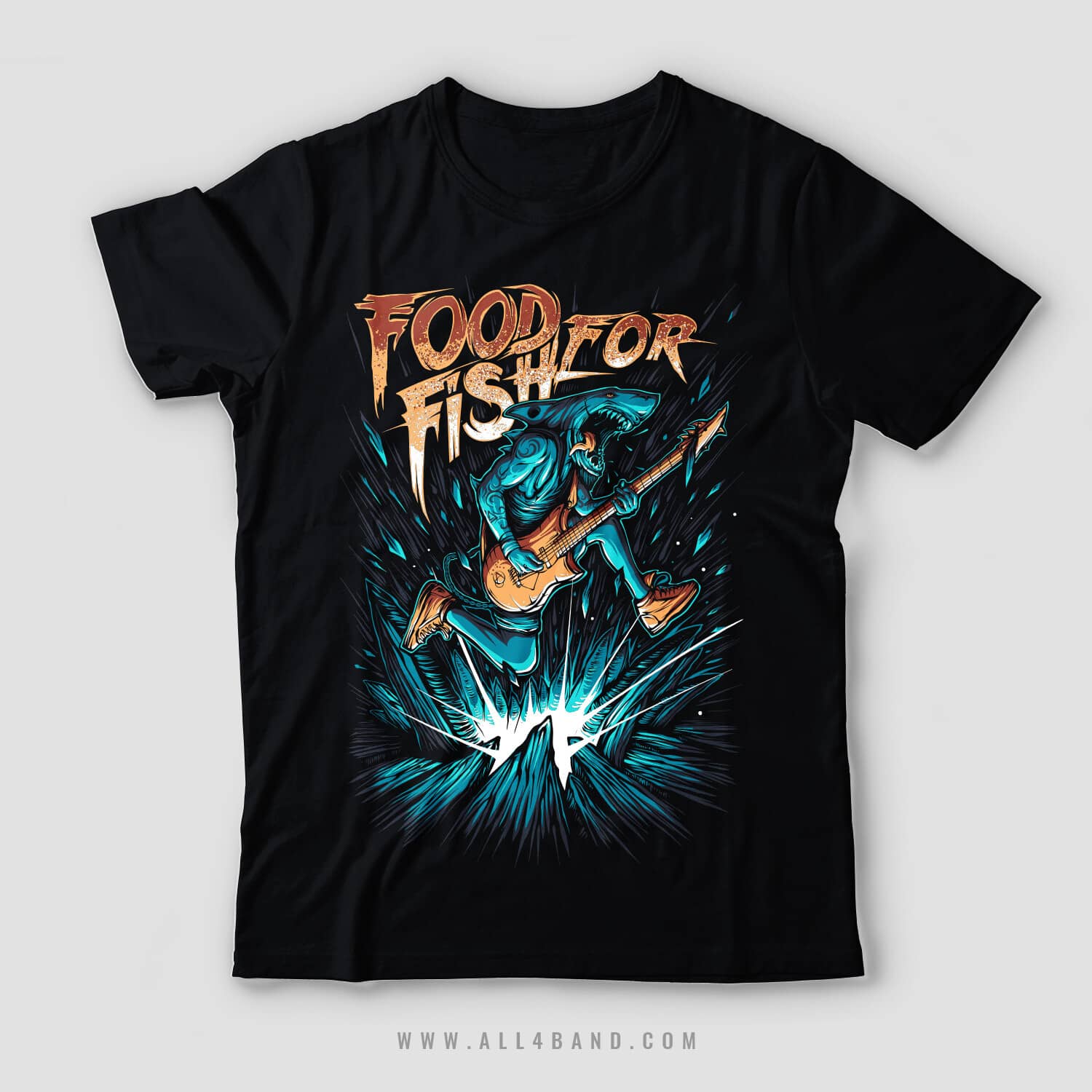Shirt design for Food For Fish