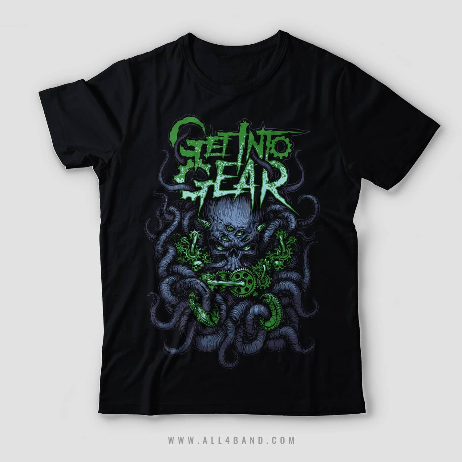 Shirt design for Get Into Gear