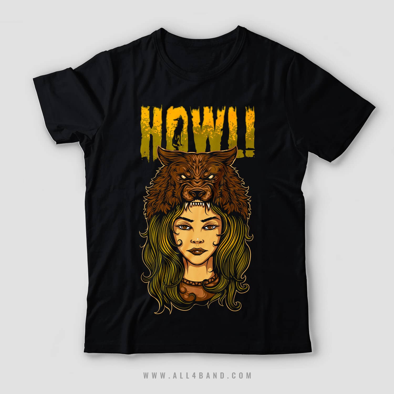 Shirt design for HOWL!