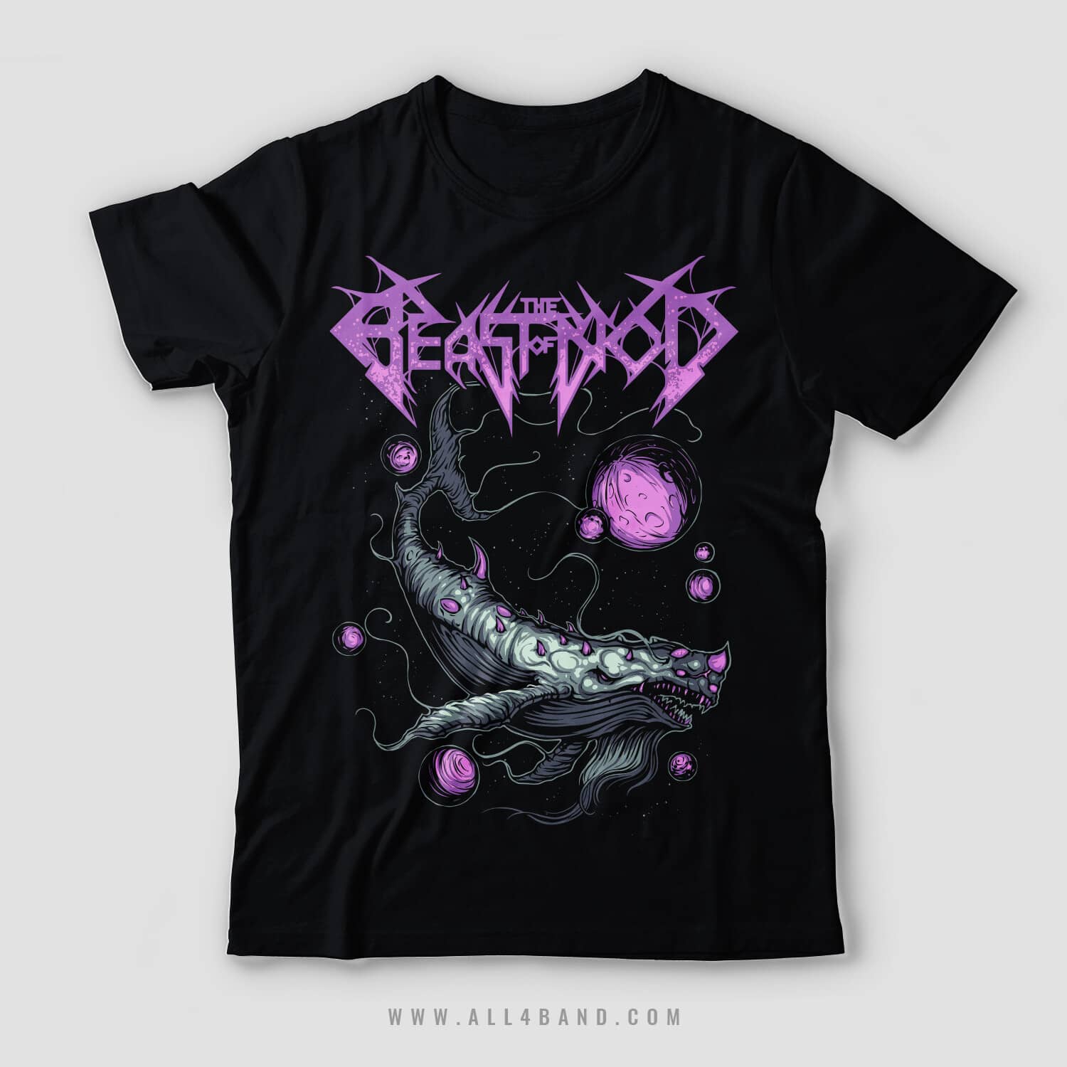 Shirt design for The Beast Of Nod