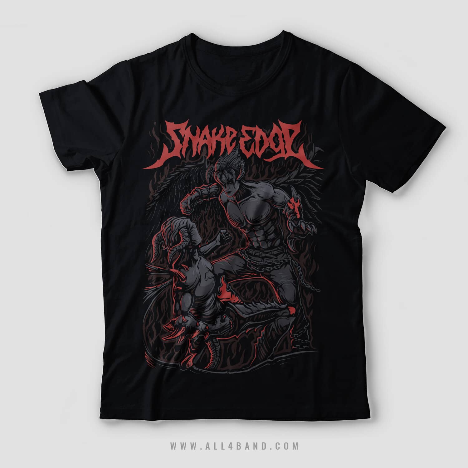 Shirt design for Snake Edge