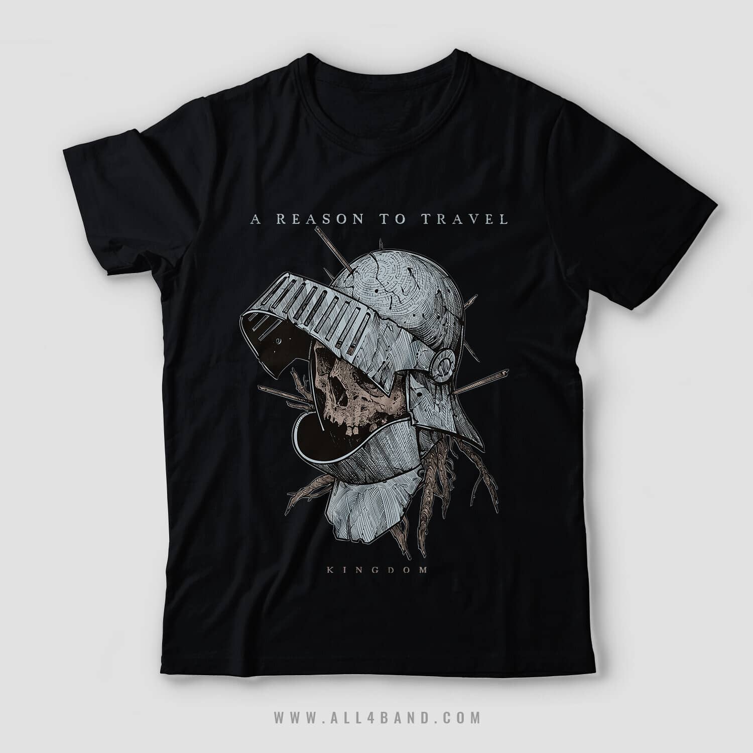Shirt design for A Reason To Travel