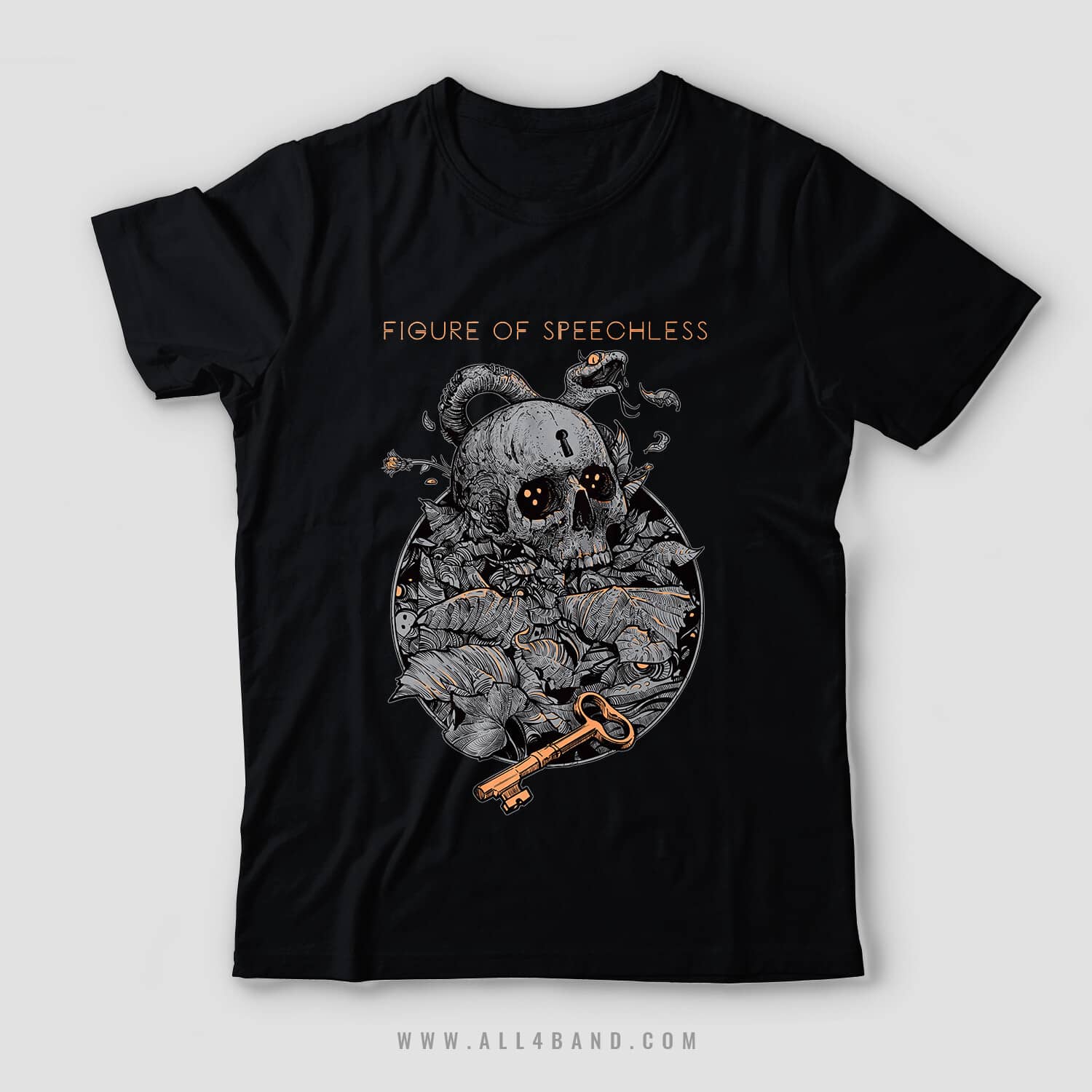 Shirt design for Figure Of Speachless