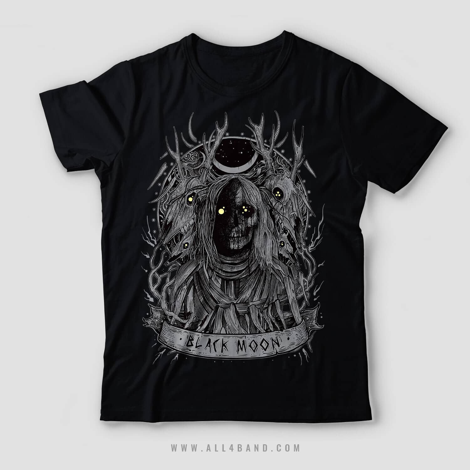 Shirt design for Black Moon