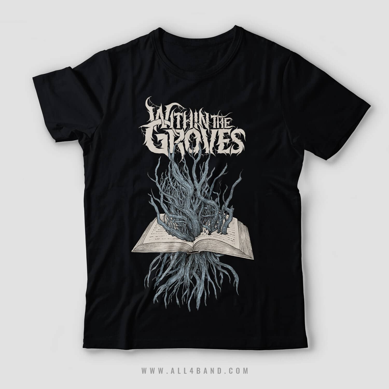 Shirt design for Whithin The Groves