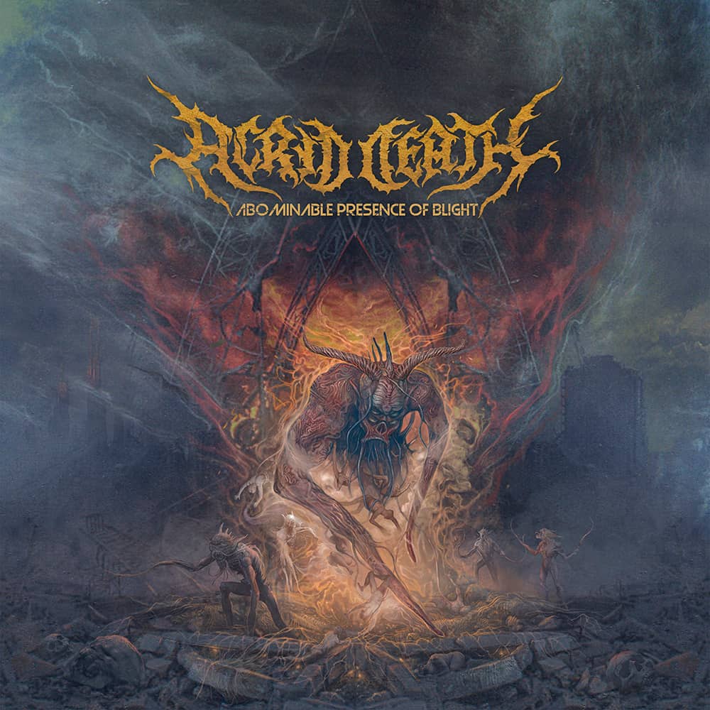 Cover art for Acrid Death