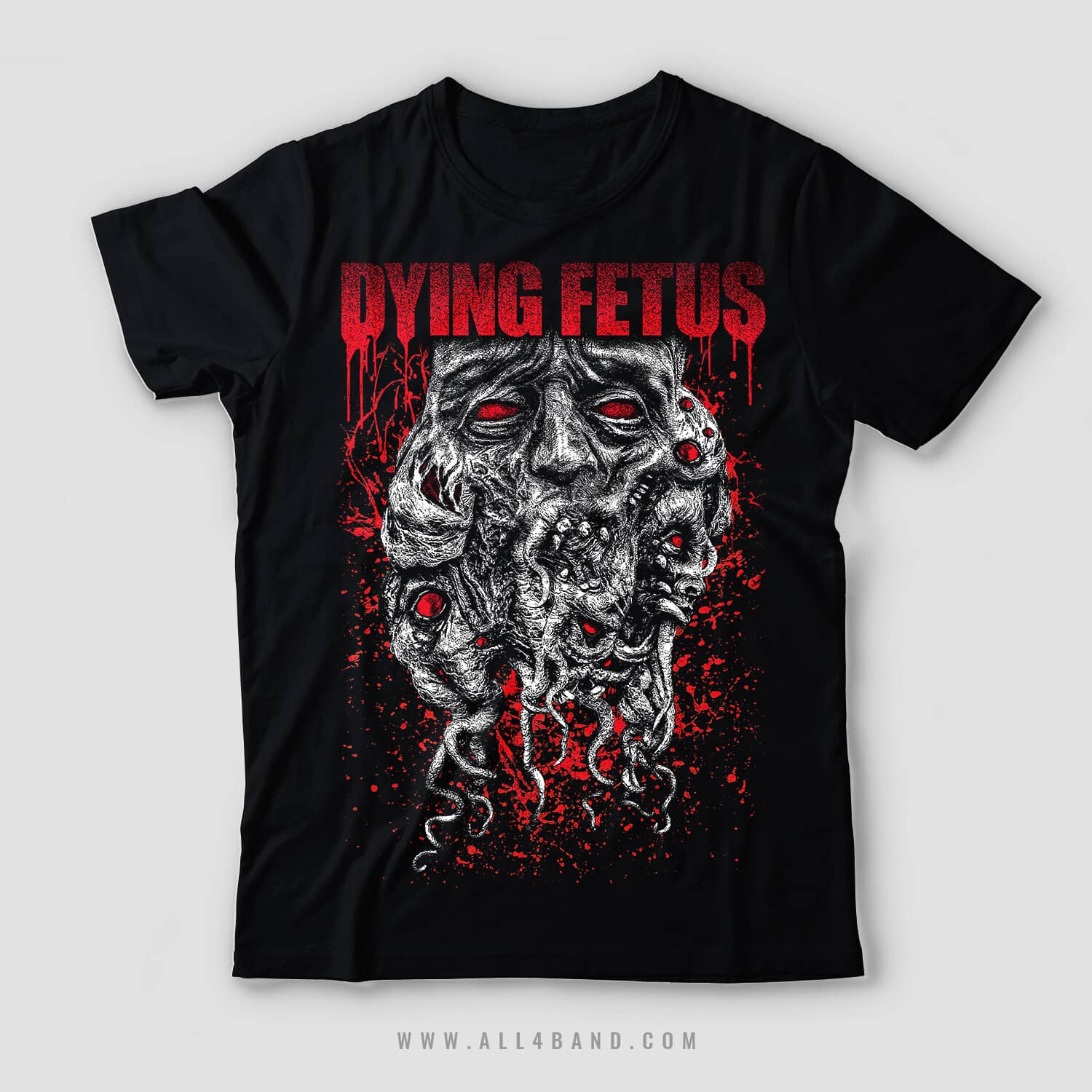 Shirt design for Dying Fetus