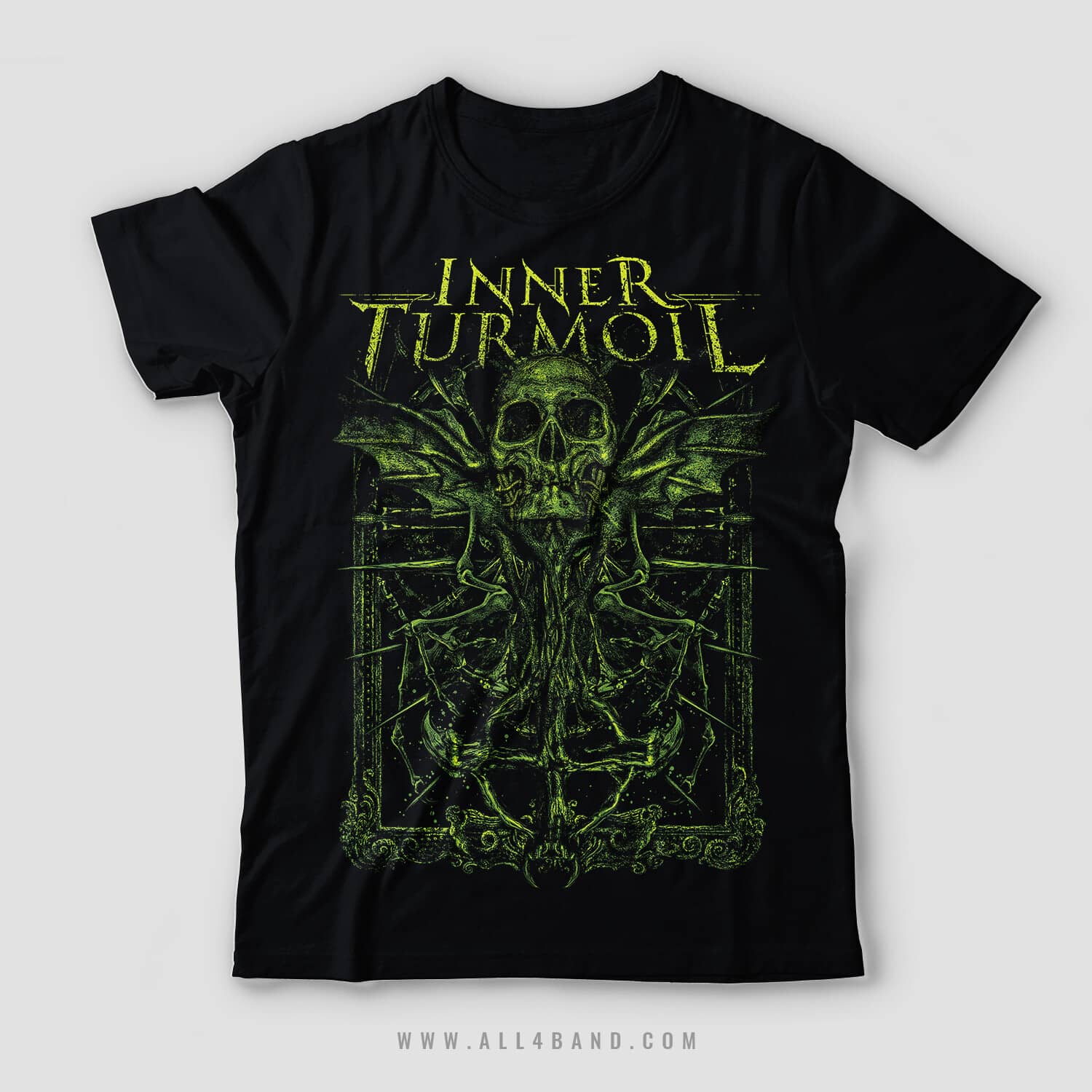 Shirt design for Inner Turmoil