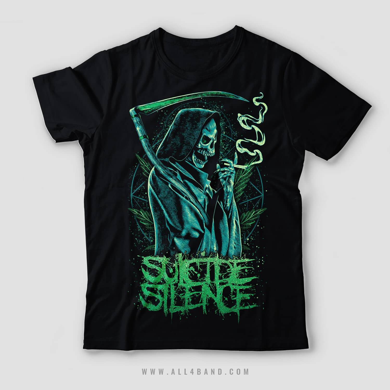 Shirt design for Suicide Silence