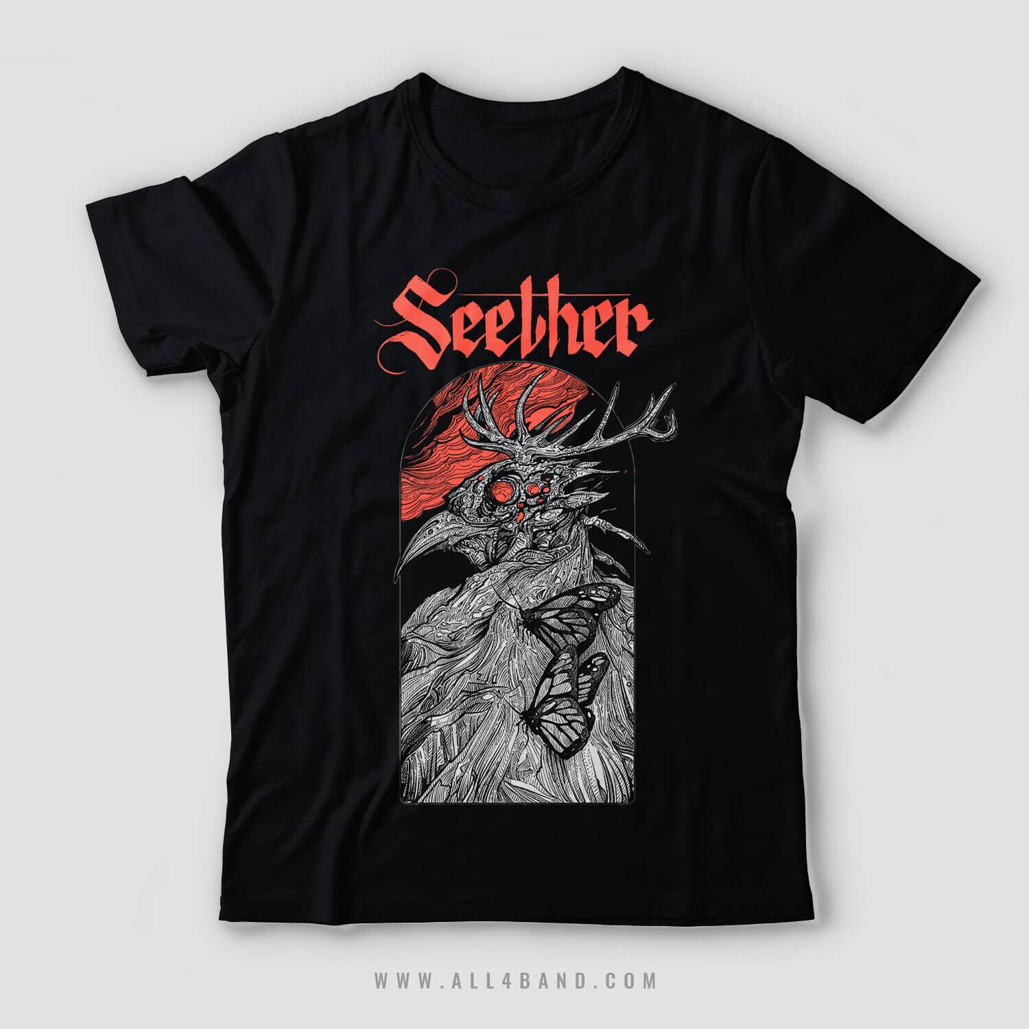 Shirt design for Seether