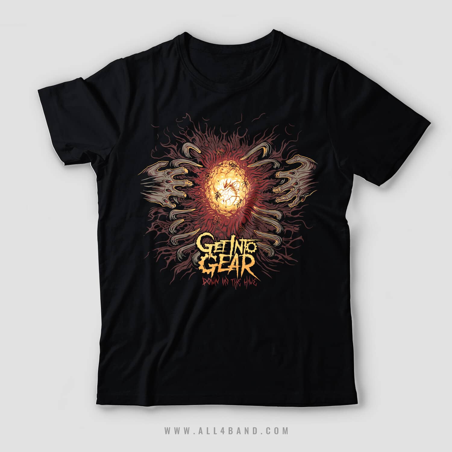 Shirt design for Get Into Gear