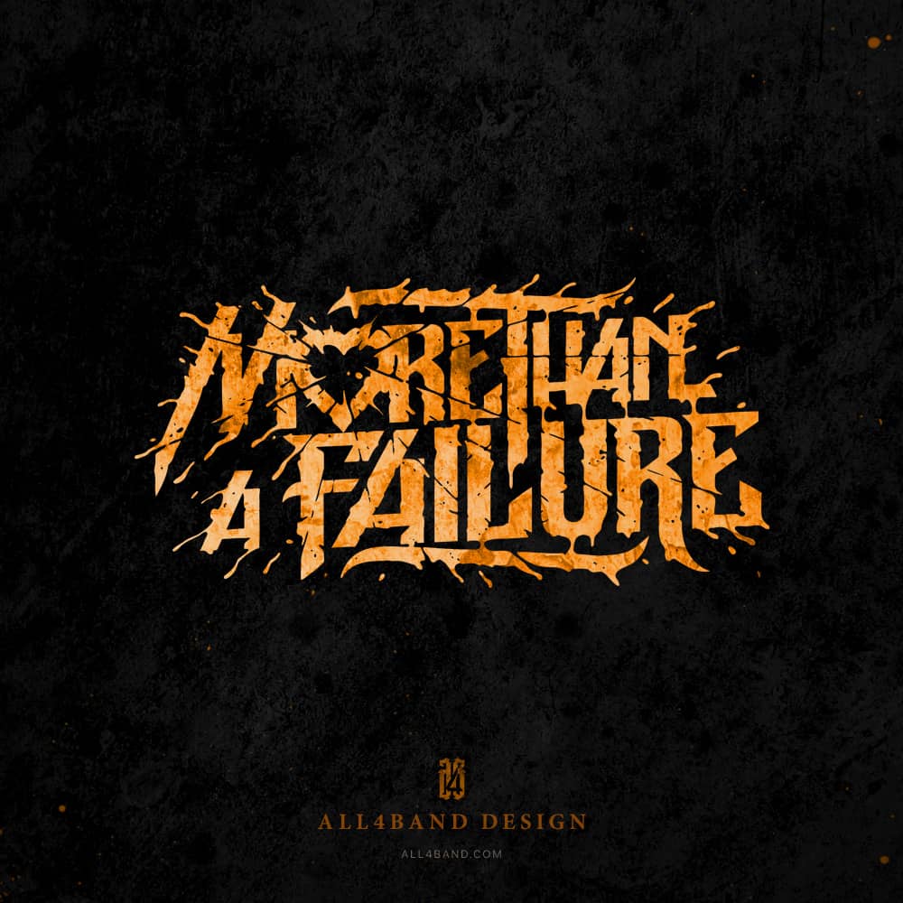 Logo design for More Than A Failure
