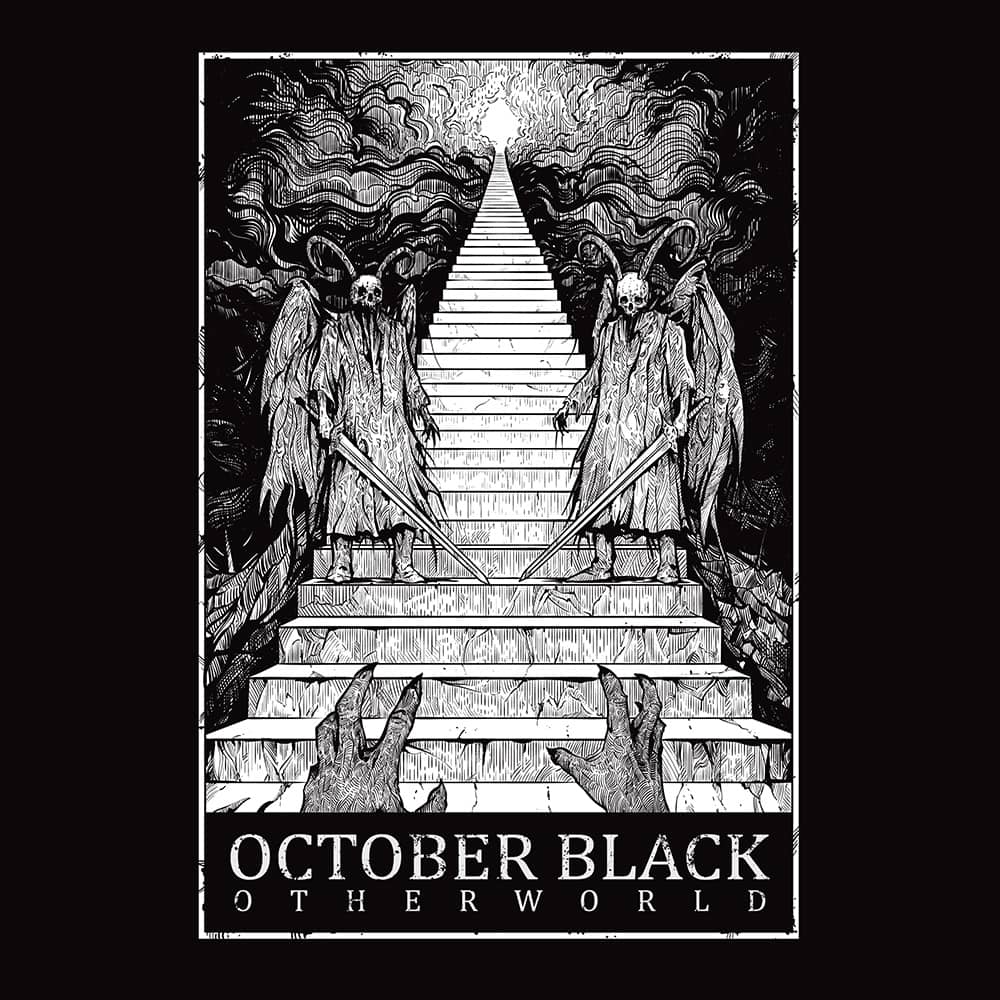 Cover art for October Black