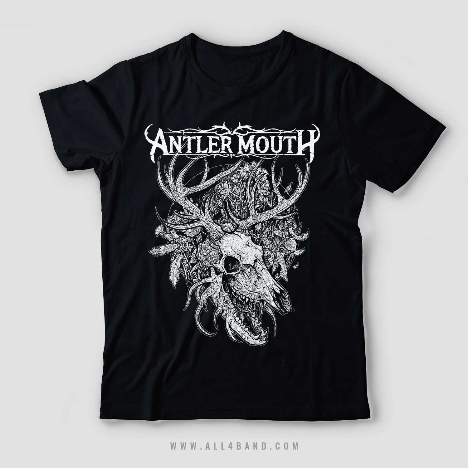 Shirt design for Antler Mouth