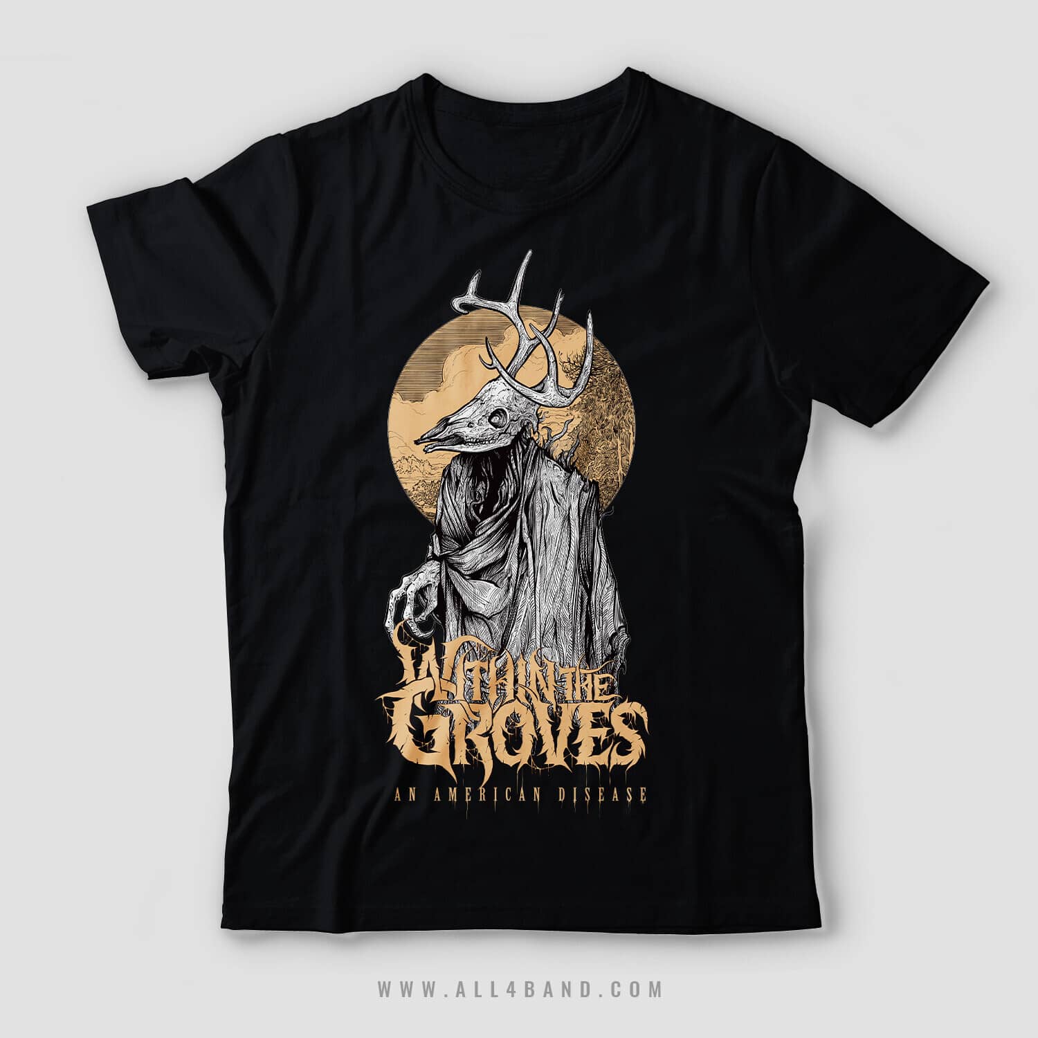 Shirt design for Within The Groves