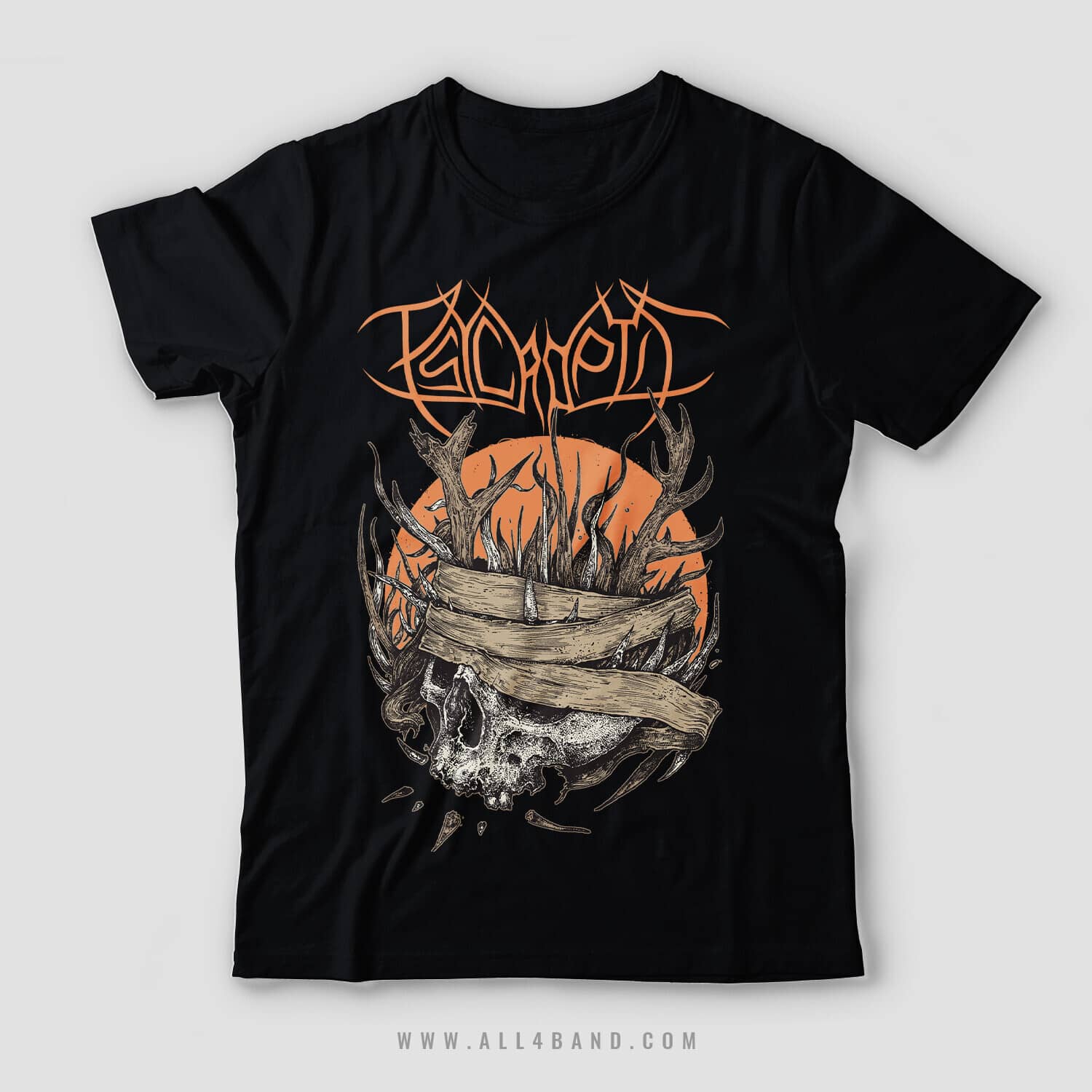 Shirt design for Psycroptic
