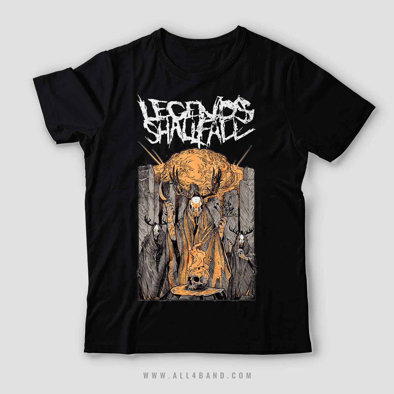 Shirt design for Legends Shall Fall