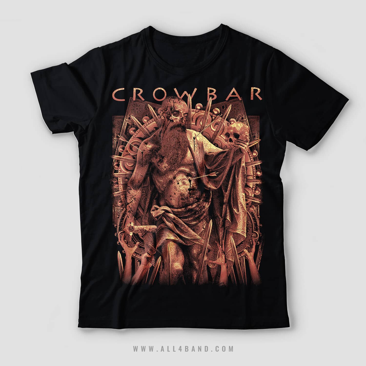 Shirt design for Crowbar