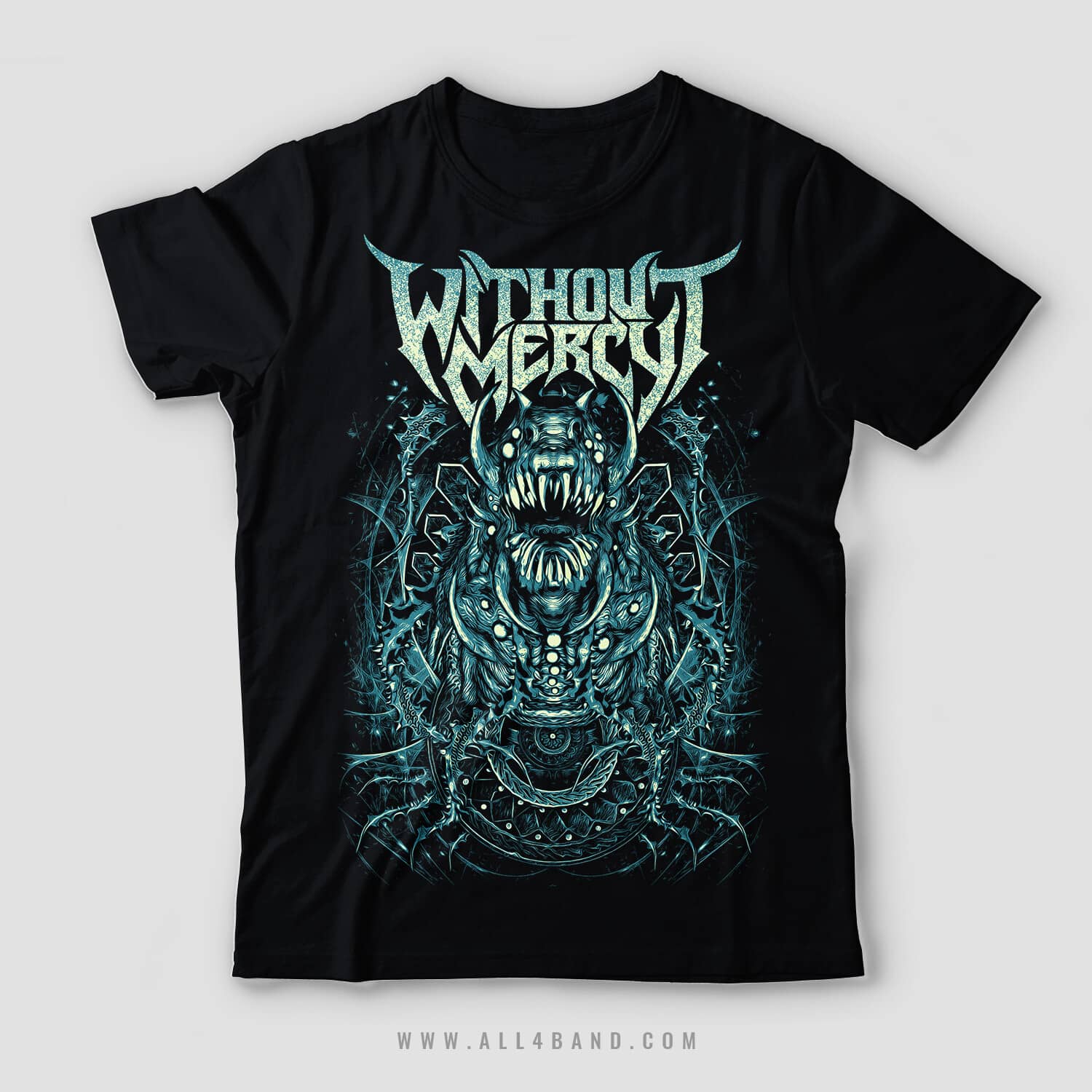 Shirt design for Without Mercy