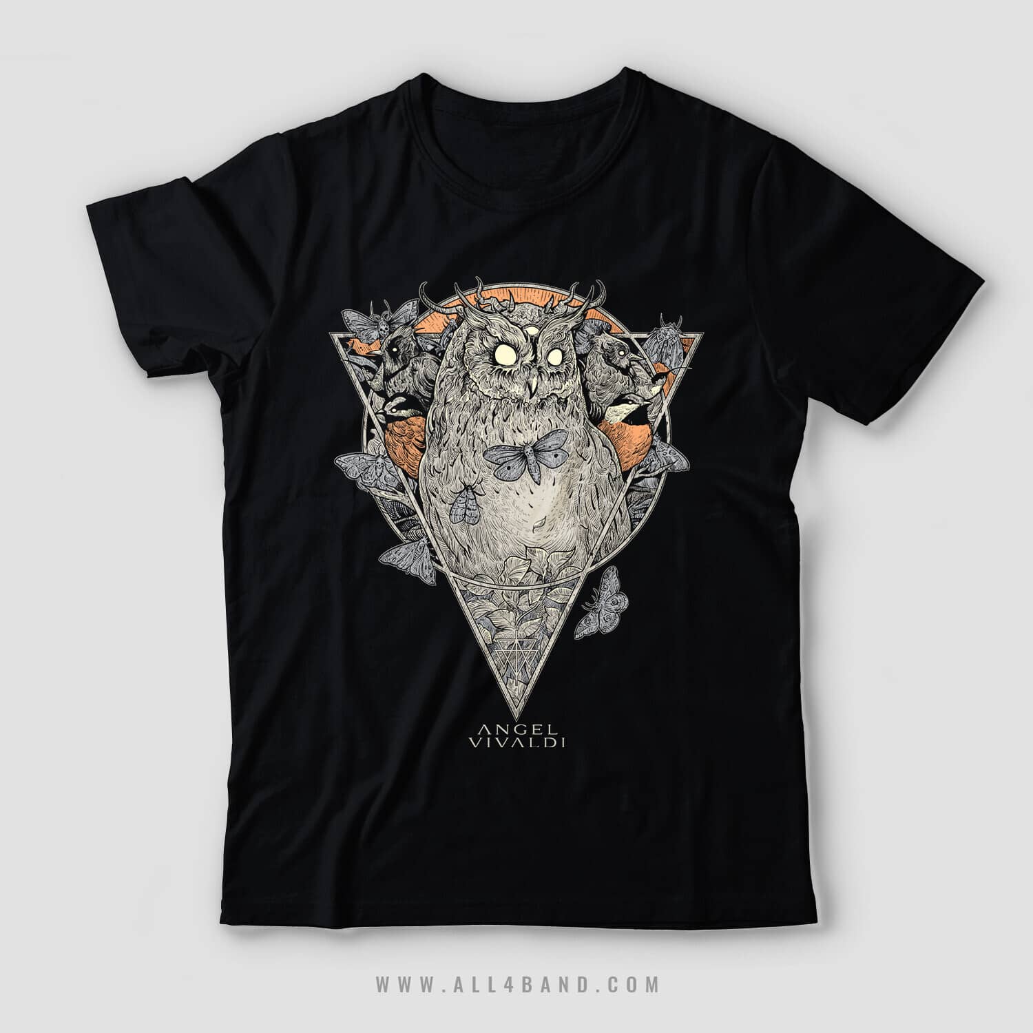 Shirt design for Angel Vivaldi