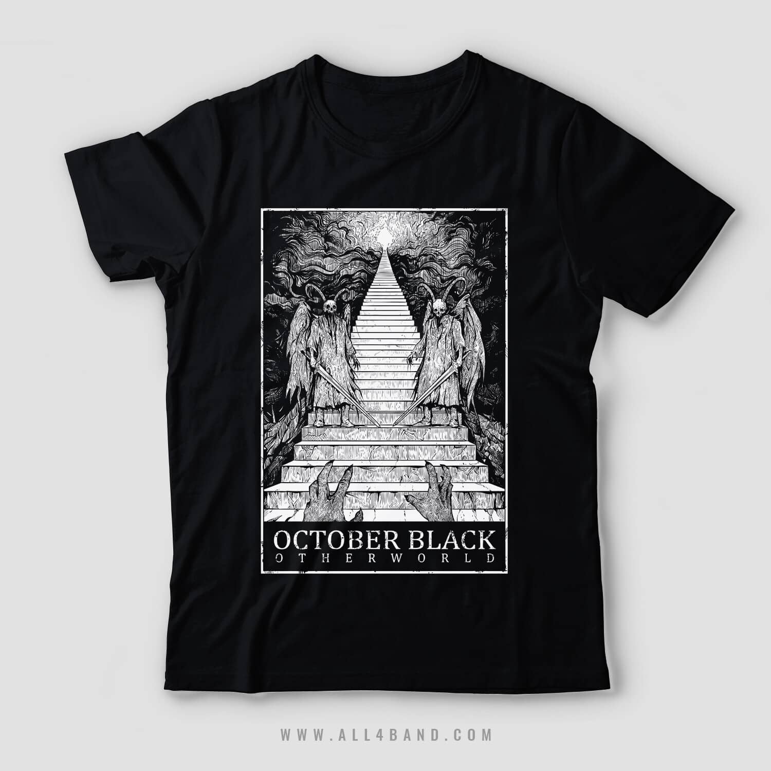 Shirt design for October Black