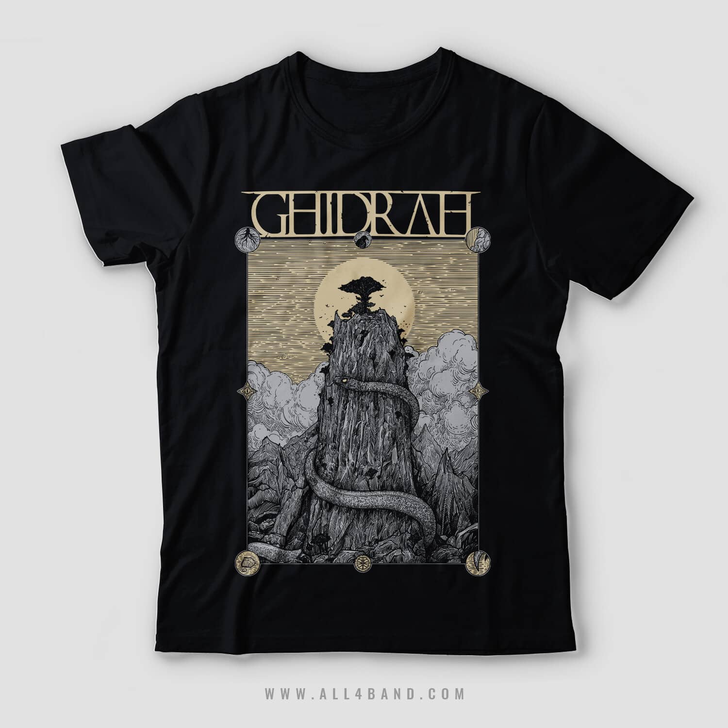 Shirt design for Ghidrah
