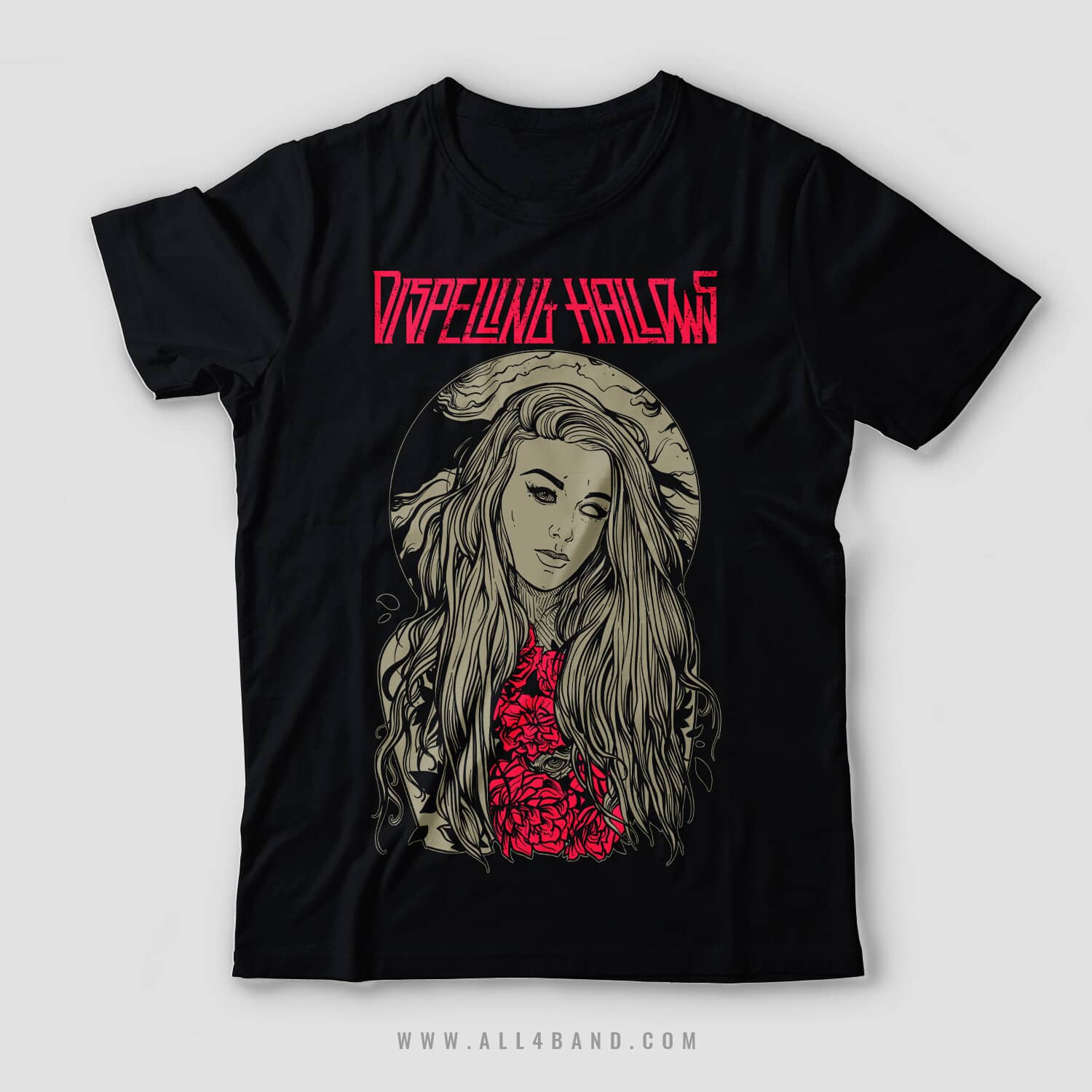 Shirt design for Dispelling Hallows