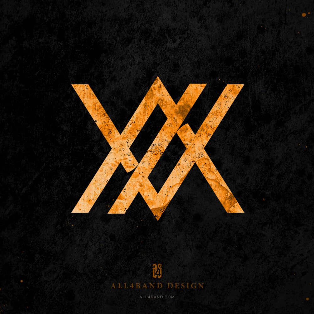 Custom alt metal band symbol for War Inside