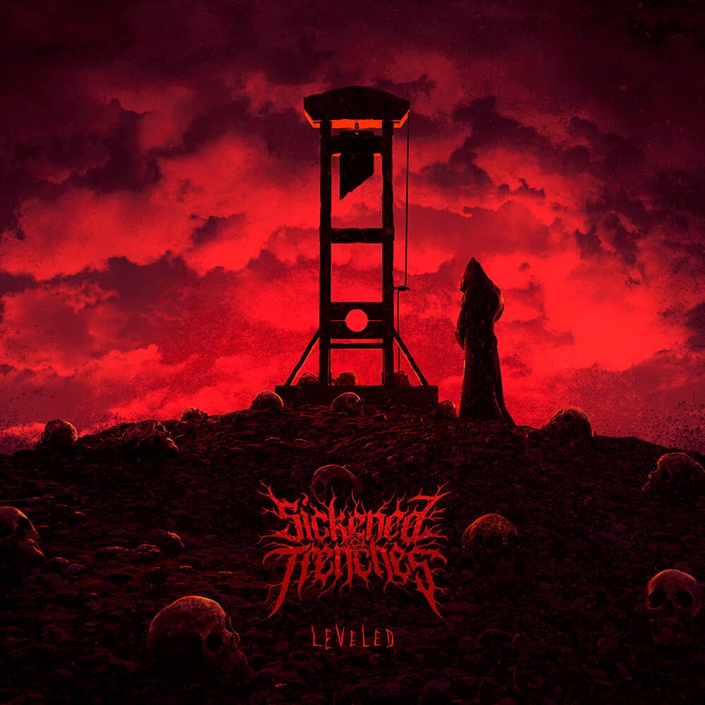 Metal album cover artwork for Sickened Trenches