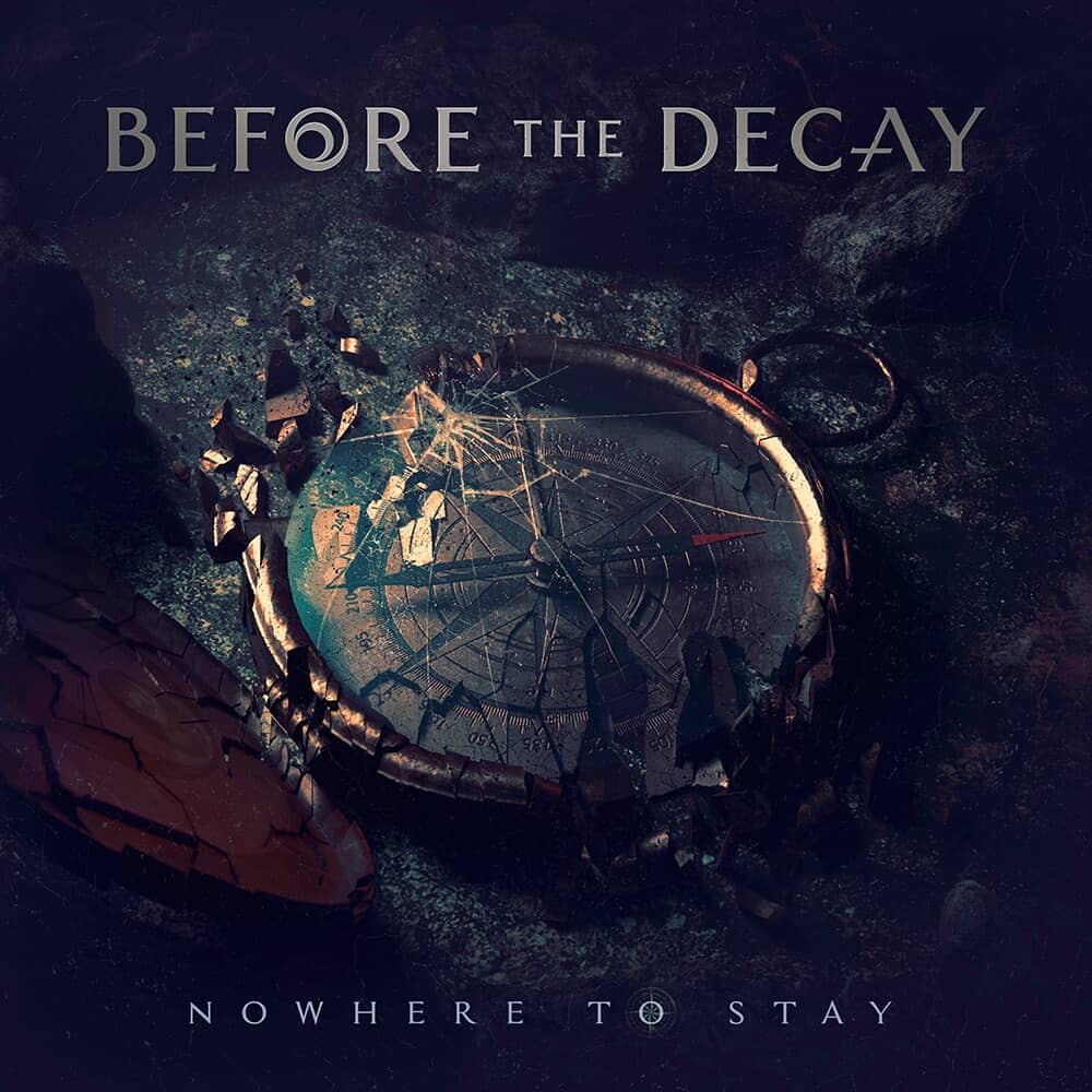 Metalcore album cover artwork for Before The Decay