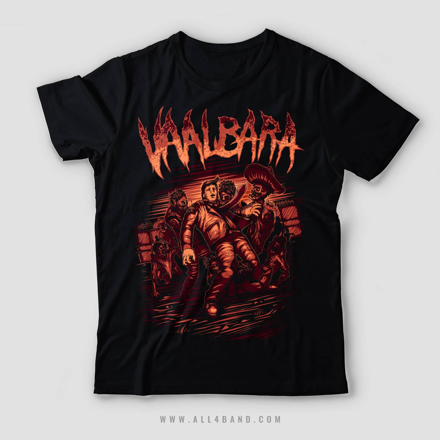 Death metal band shirt design for Vaalbara
