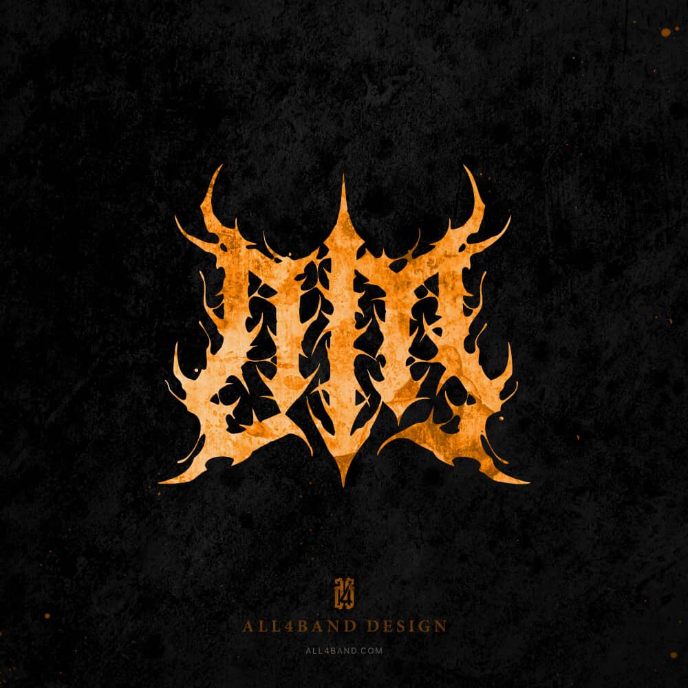 Black metal symbol design for Dark Metal