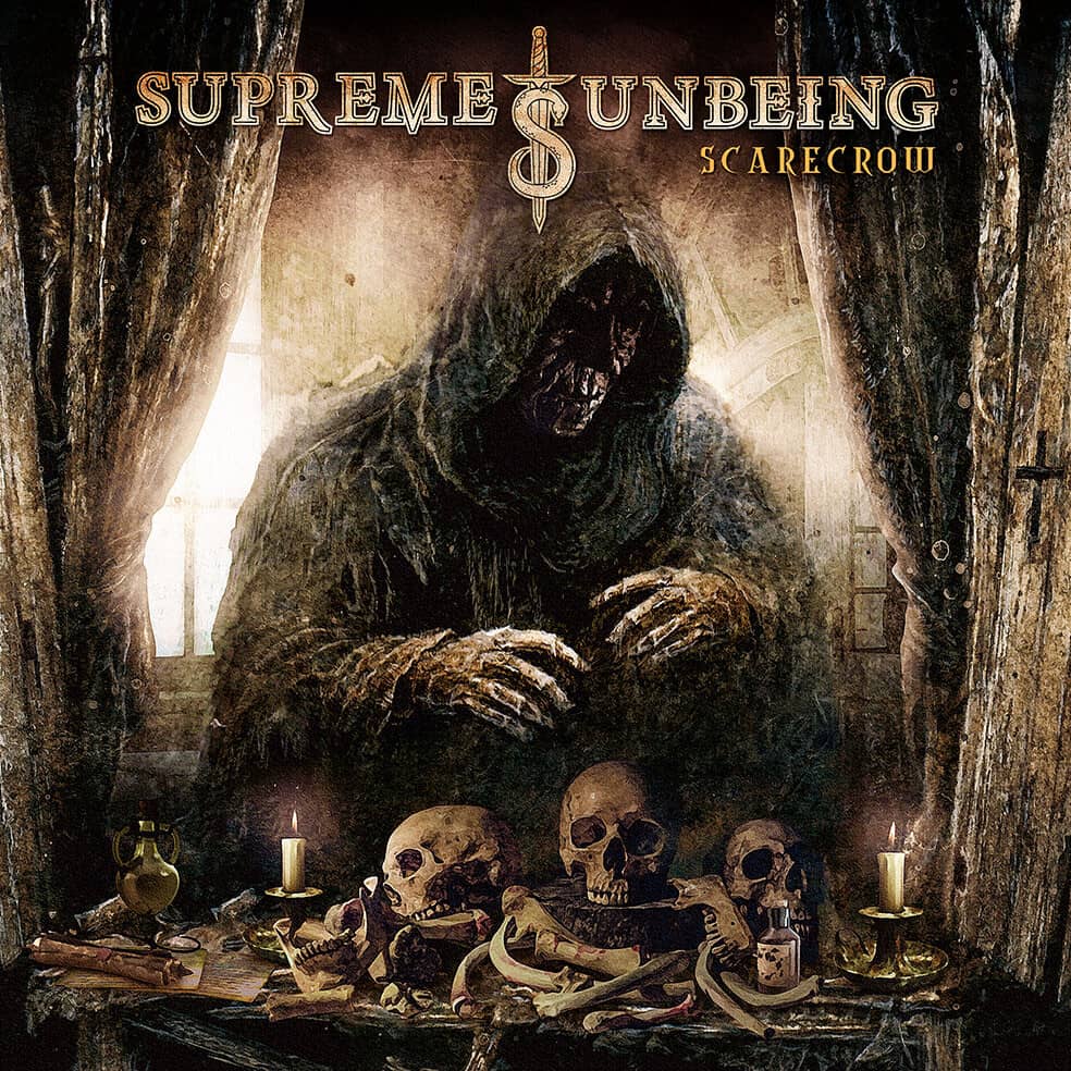 Death metal album cover artwork for Supreme Unbeing