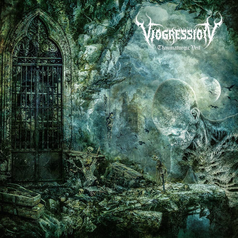 Metal album cover artwork for Viogression