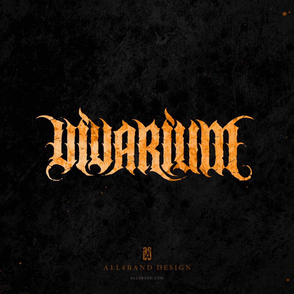 Death metal band logo design for Vivarium